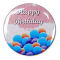 2.25" Stock Buttons (Happy Birthday) Pink